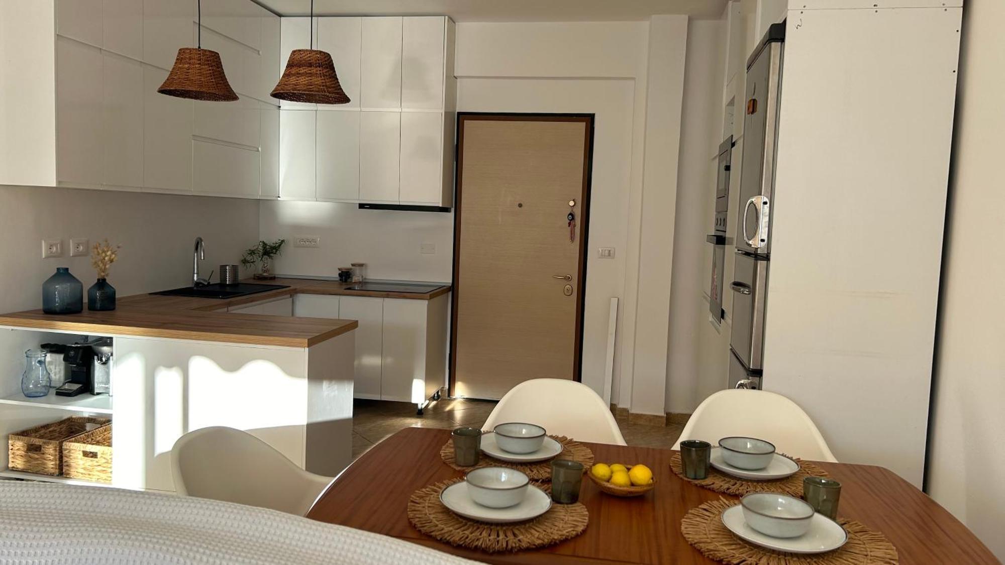 Vlorë Casa Con Vista Mare 아파트 외부 사진
