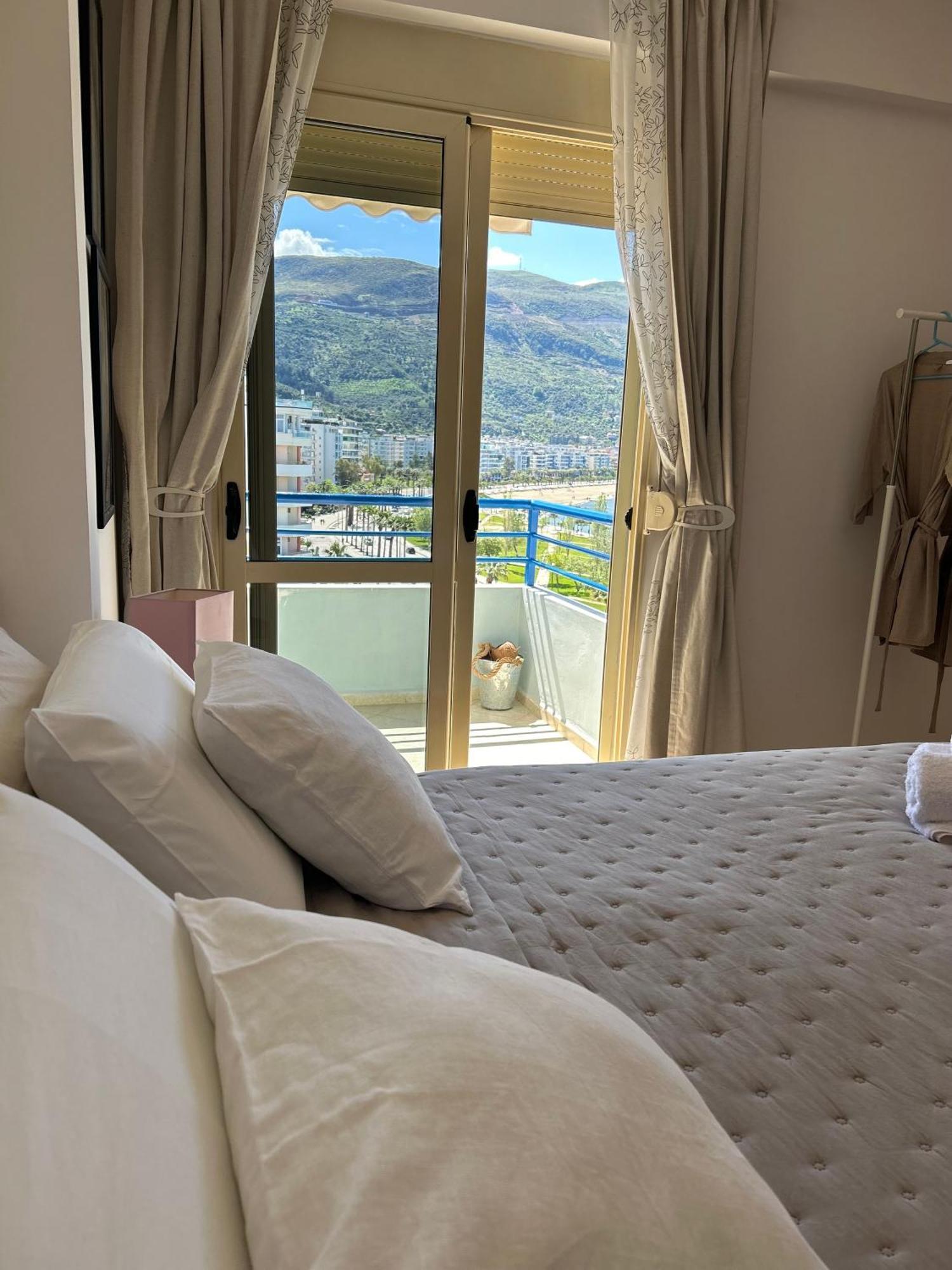 Vlorë Casa Con Vista Mare 아파트 외부 사진